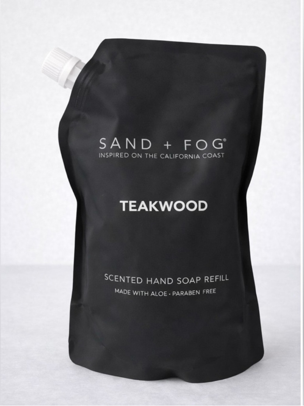 Sand + Fog Teakwood 34 oz Liquid Hand Soap Refill Bag NEW SEALED - Picture 3 of 6